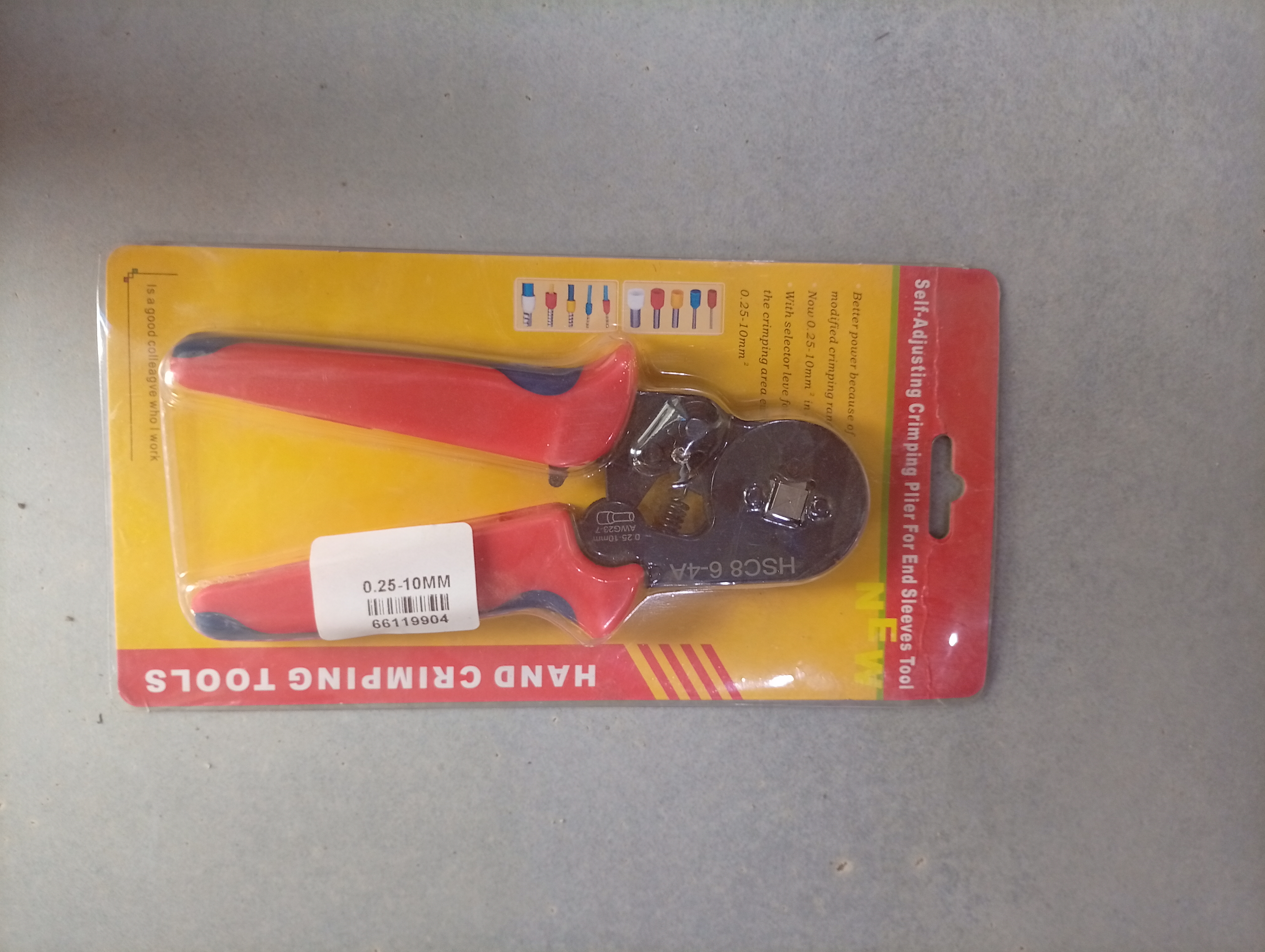 Hand crimping tool