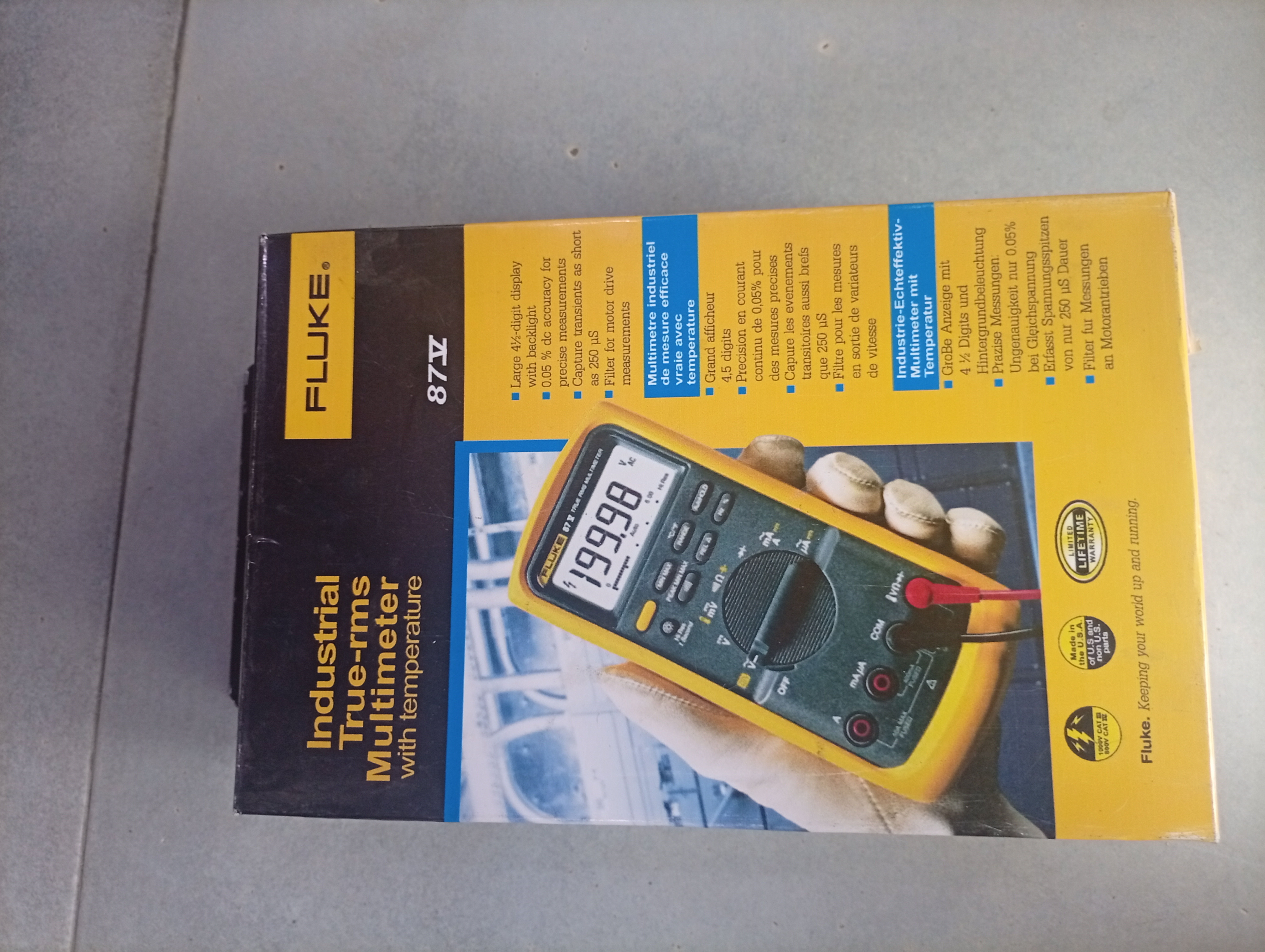 Fluke multimeter 87v