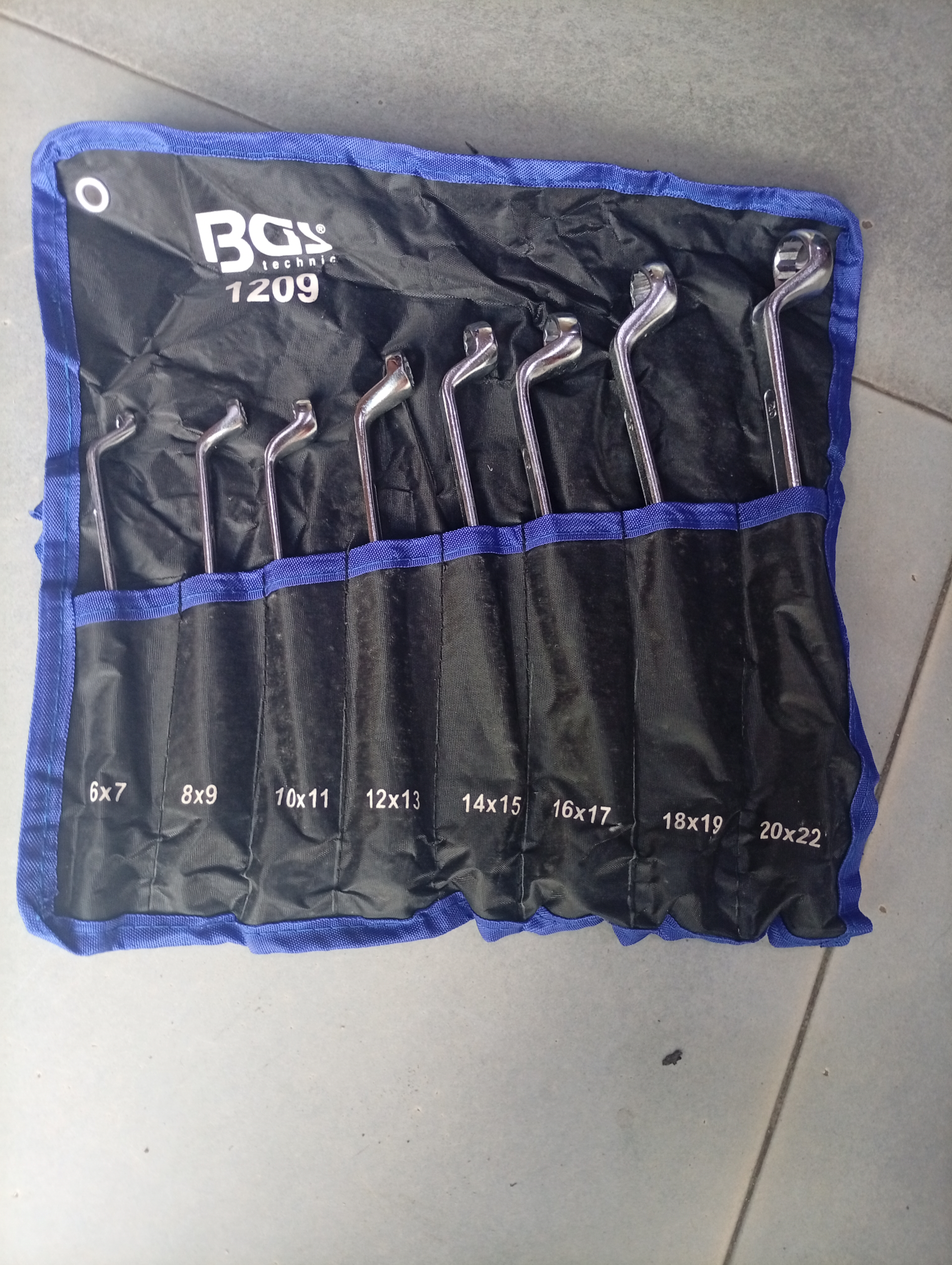 Set of ring spanner 6mm- 24mm