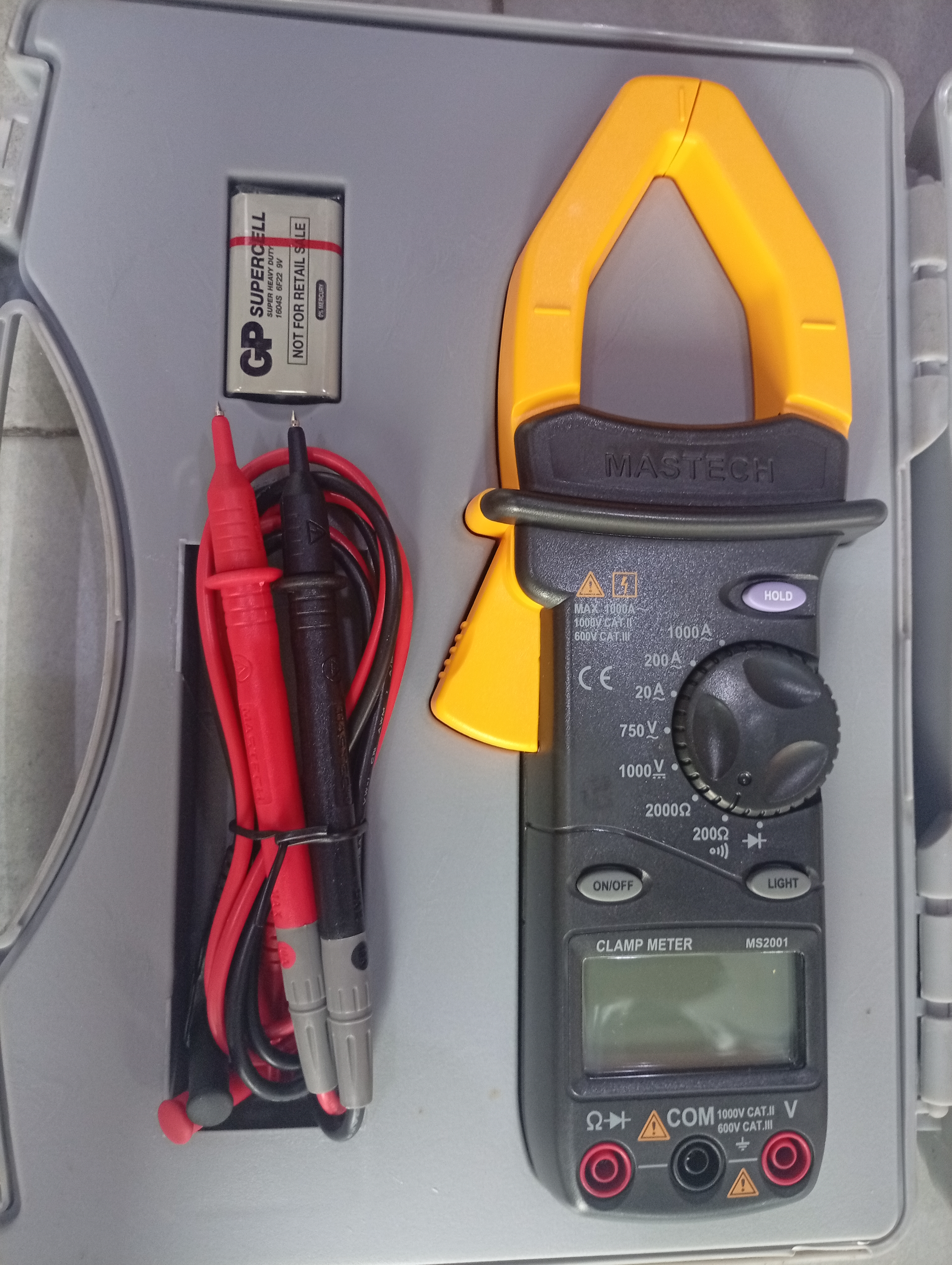 Clamp meter maxtech