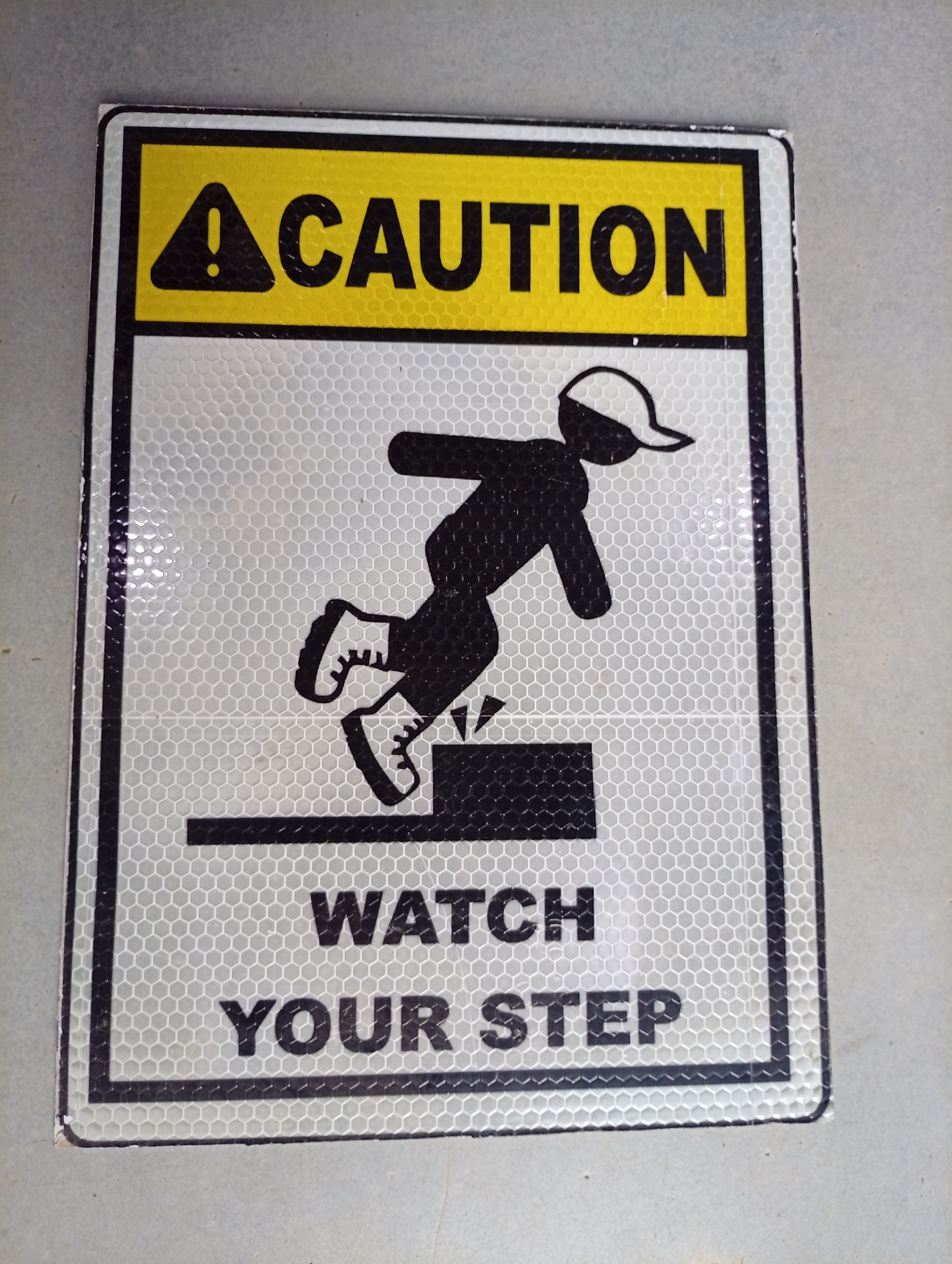 Safety caution signs