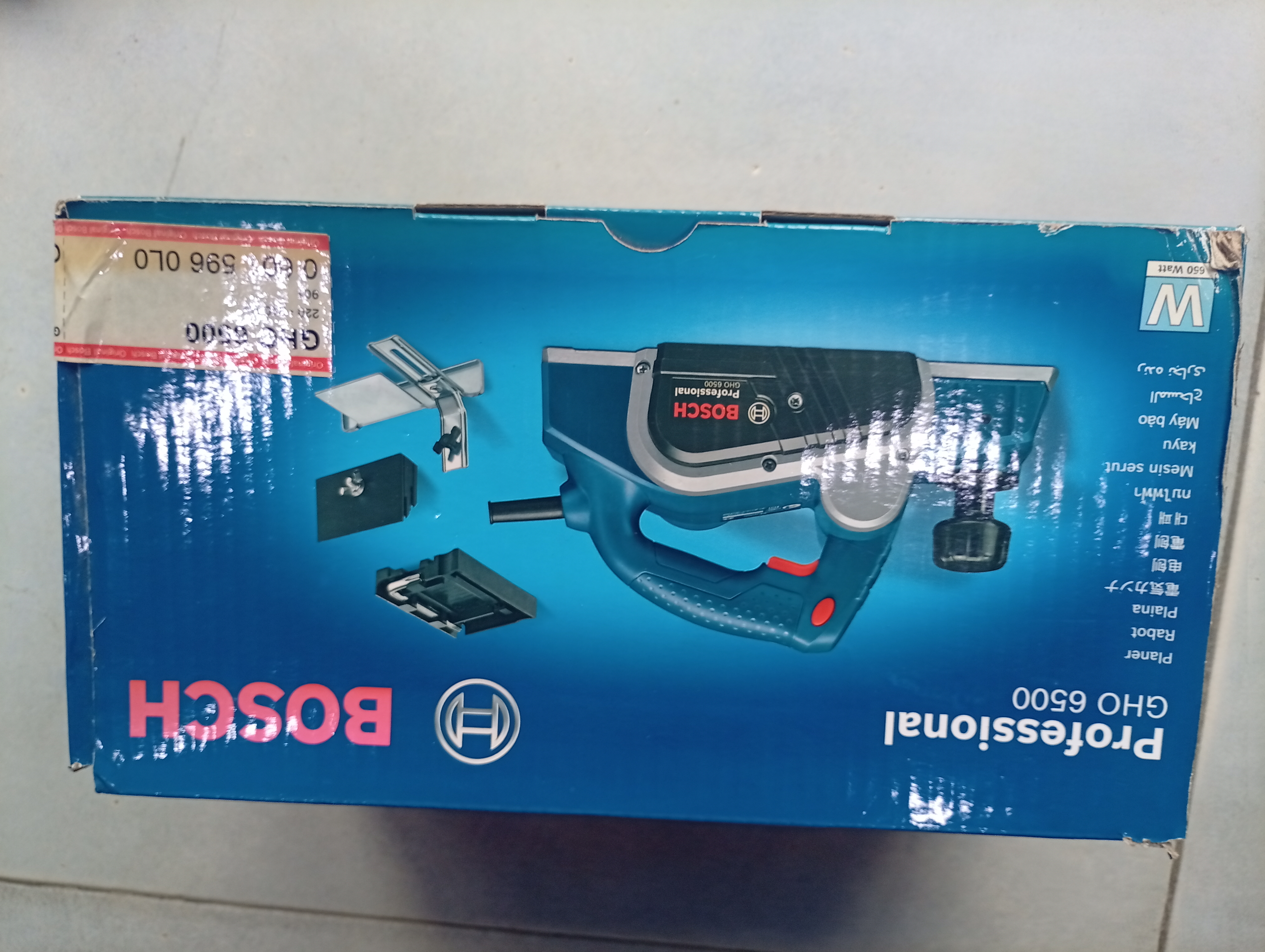 Bosch plaining machine GHO 6500