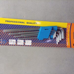 set of Allen key 1.5mm-10mm