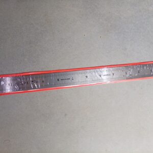 Steel rule