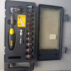 Set of stanley socket 1/2" drive